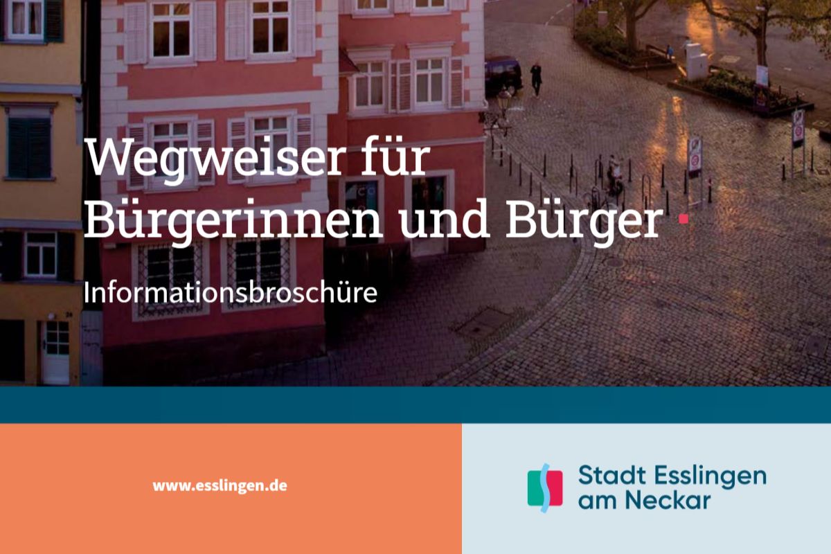 Infobroschüre Titelseite der Informationsborschüre