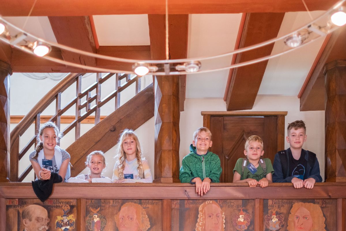 Die Kinder im Alten Rathaus