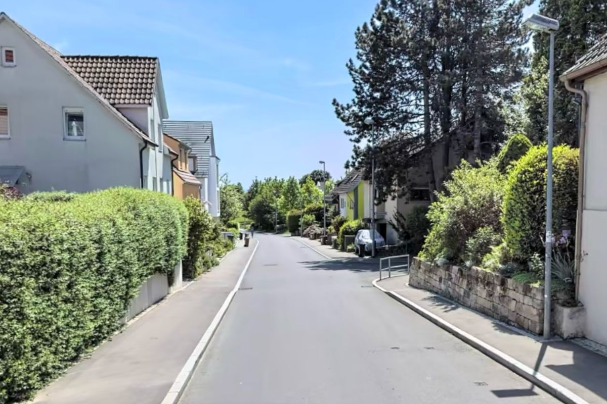 Blick in die Sulzgrieser Straße